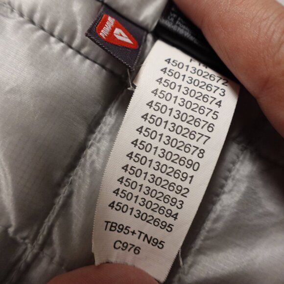 The North Face ThermoBall Jacket Men’s Large Gray/Black Lightweight Warm Outdoor - Picture 16 of 16